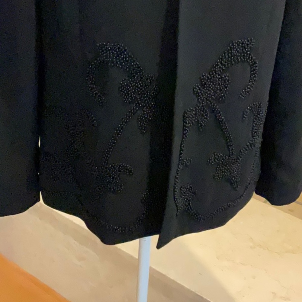 GORGEOUS BEADED JACKET, SIZE 12, NEW!
